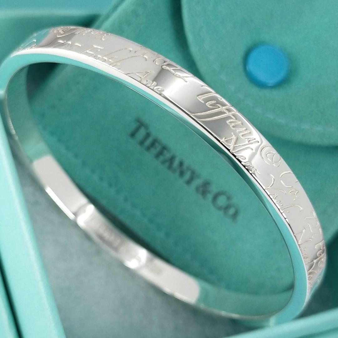 ★GWセール★【TIFFANY&Co.】ニューヨークノーツ　バングル　1667