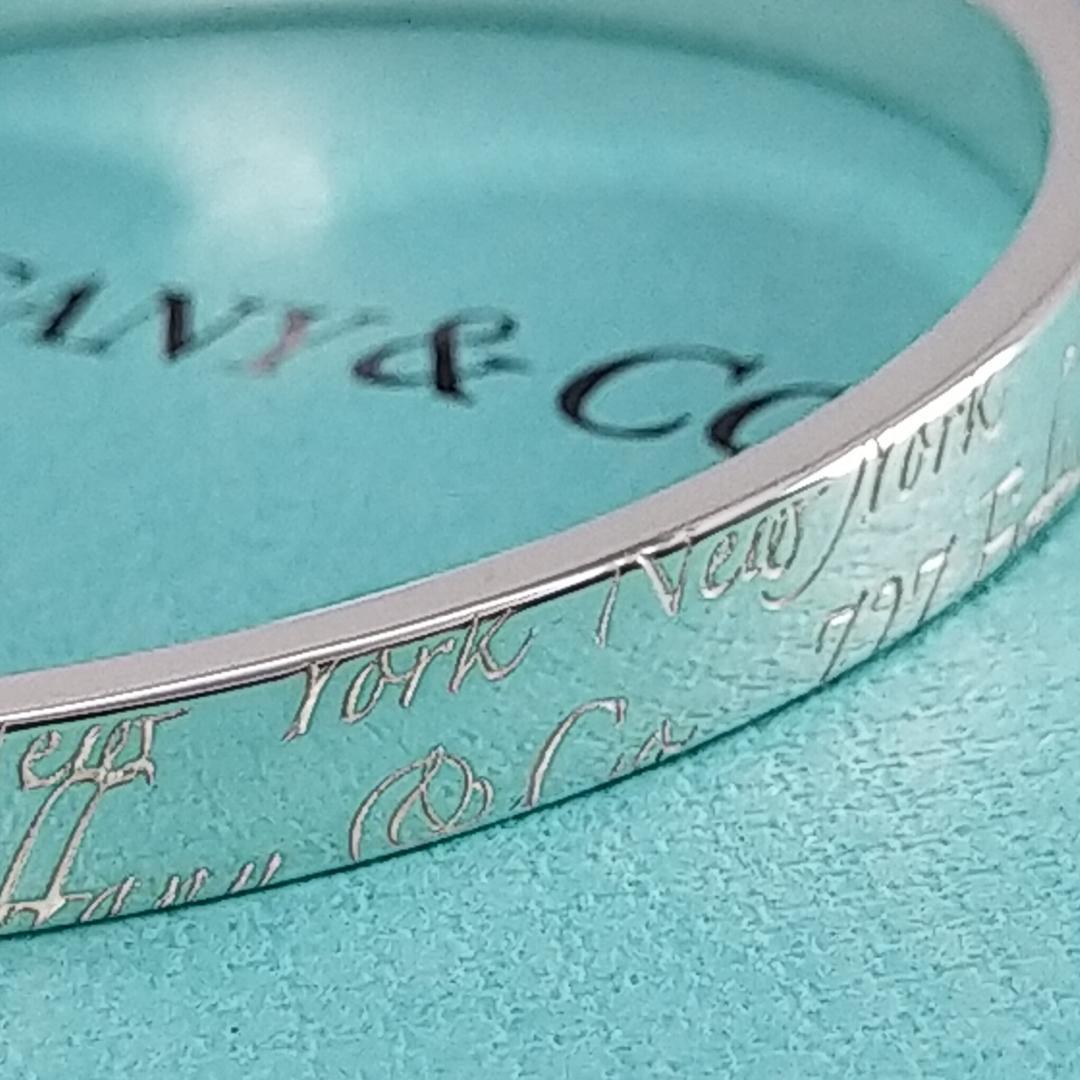 ★GWセール★【TIFFANY&Co.】ニューヨークノーツ　バングル　1667