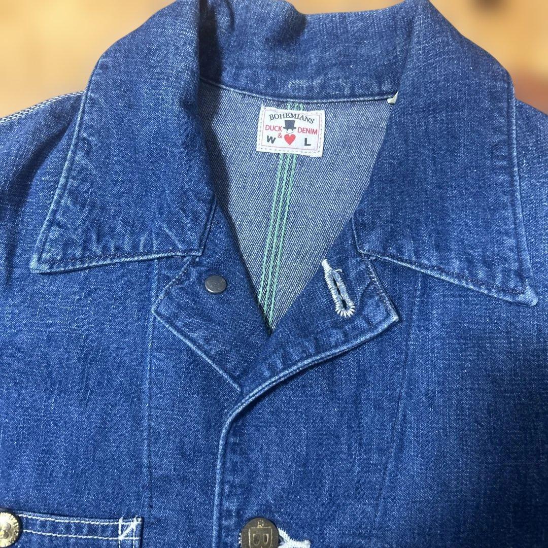 BOHEMIANSデニムカバーオール XSサイズボヘミアンズ