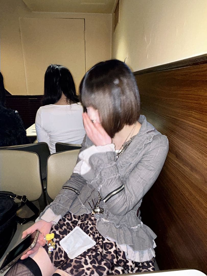 OZZ ONESTE グレー フリル ジャケット フェアリーグランジ y2k