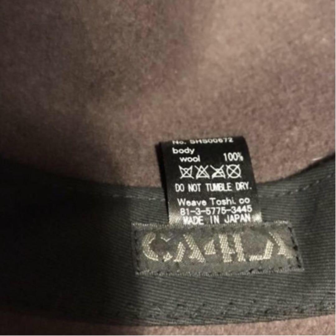 N*a様 堂本剛着 私物 CA4LA マウンテン ハット 同型同色