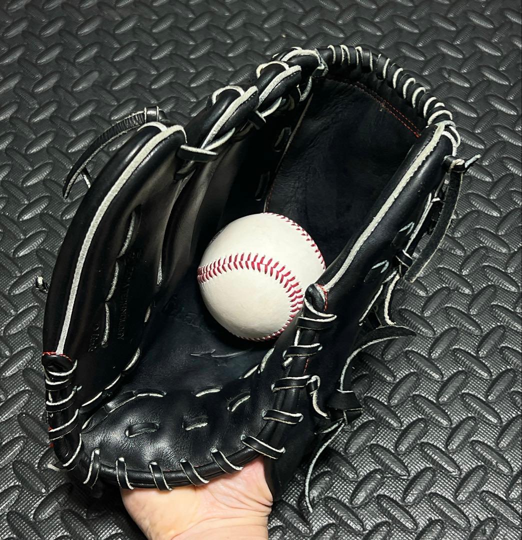 ミズノ グローバルエリート 刺繍ラベル 硬式 投手用 グローブ 左投げ用