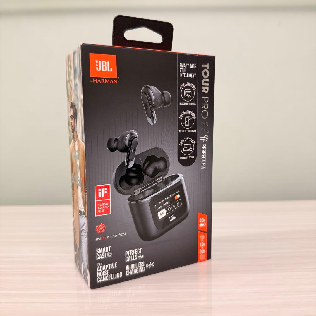 【美品】JBL TOUR PRO 2 ワイヤレスイヤホン 【完品】