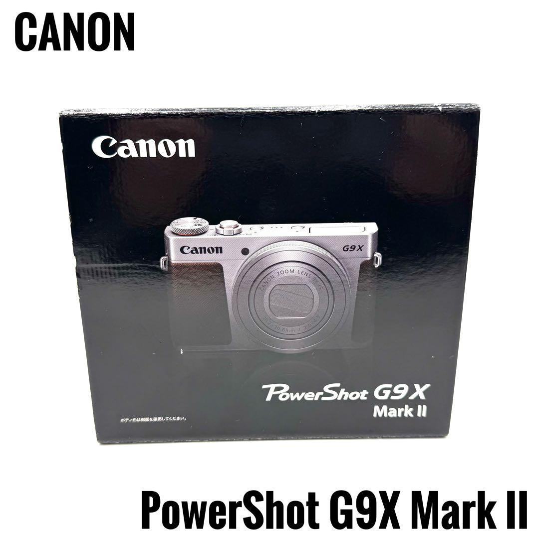 未使用保管品 Canon キャノン PowerShot G9X Mark II