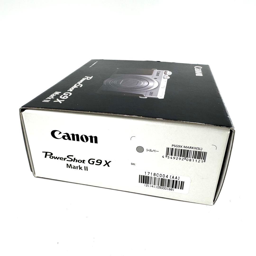 未使用保管品 Canon キャノン PowerShot G9X Mark II