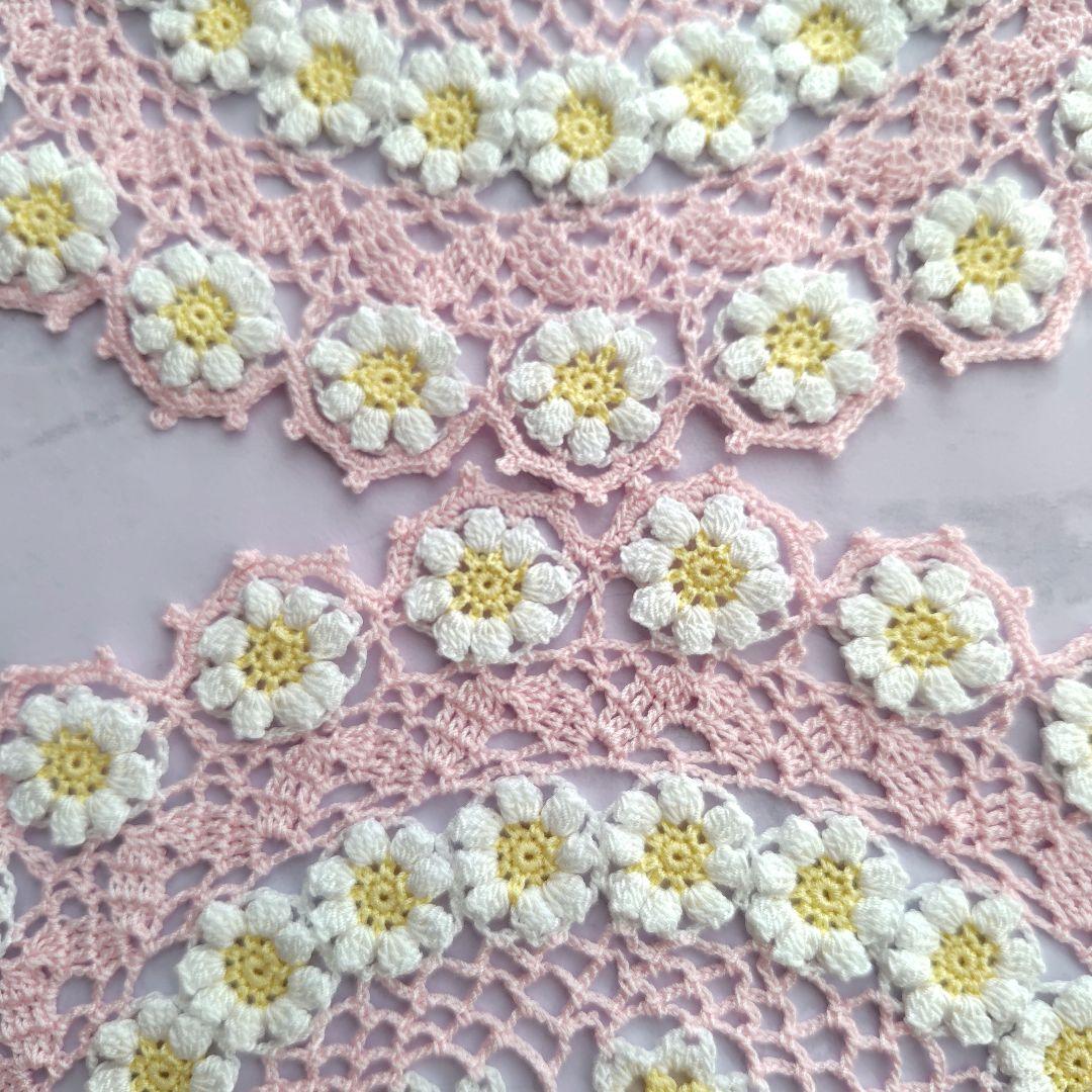 ❈Handmade❈　レース編み　☆スモールフラワー☆　☆アイリッシュドイリー☆