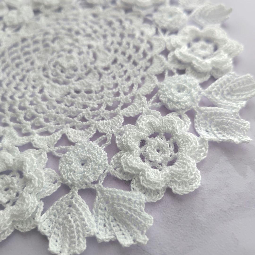 ❈Handmade❈　レース編み　☆スモールフラワー☆　☆アイリッシュドイリー☆