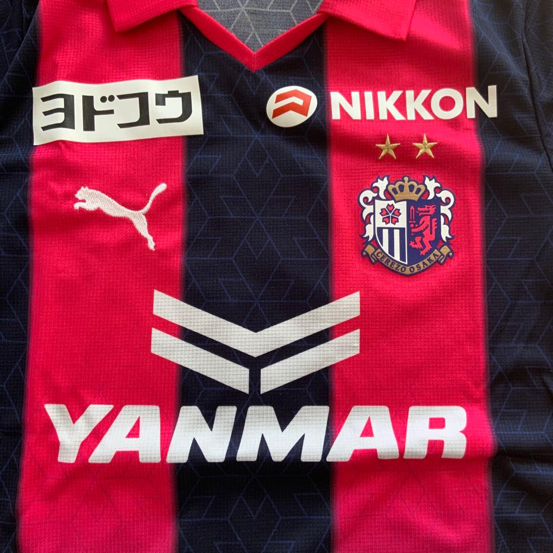セレッソ大阪　2023 公式リミテッドユニホーム　ゴールドナンバー　香川真司