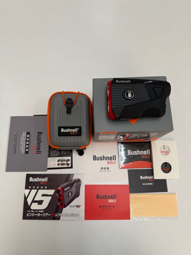 カマちゃん Bushnell Tour V5 ゴルフ用距離計