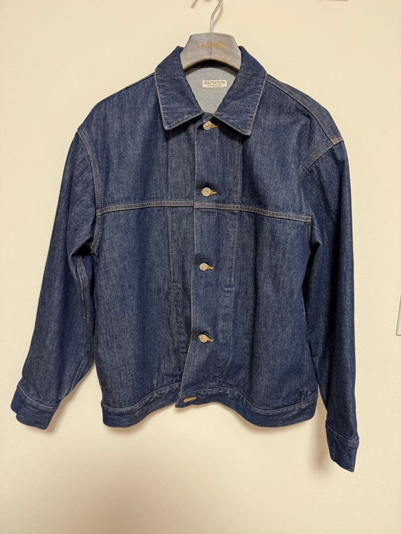 ビューティー&ユース　ハイツイスト デニム ブルゾン 1225-604-9993