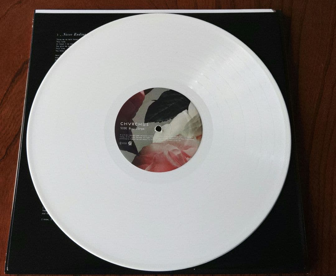 チャーチズ Chvrches レコード 2枚