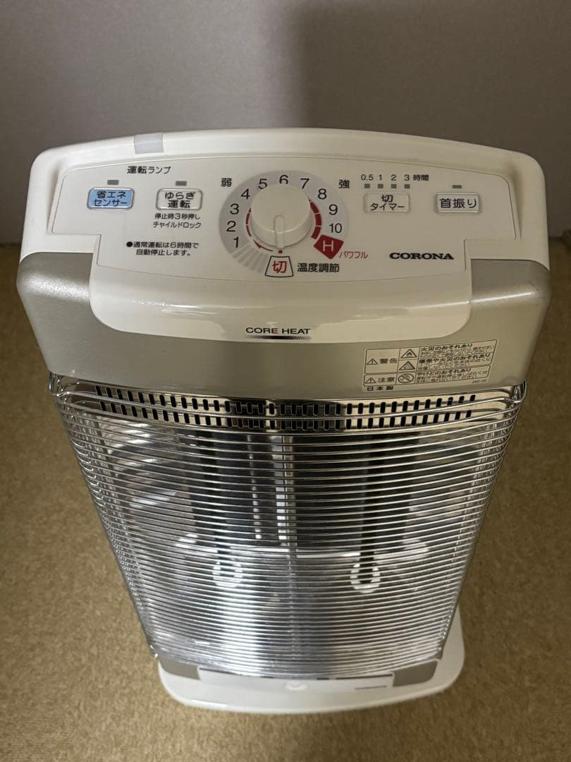 動作品 コロナ コアヒート CORE HEAT 2018年製 DH-1218R