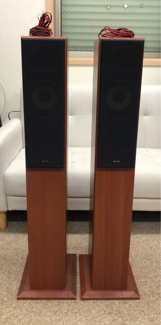 DENON デノン 高音質 トールボーイ スピーカー SC-T11R スタンド