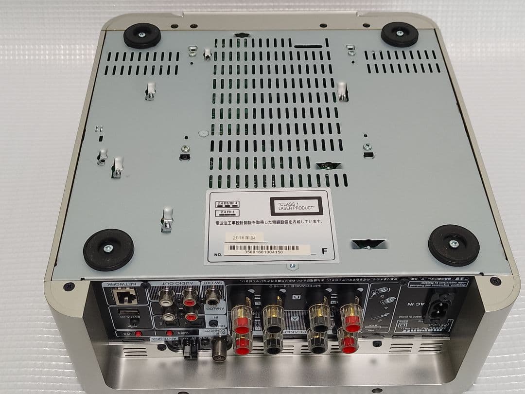 ジャンク（電源入らず）Marantz M-CR611 本体、取説、リモコンのみ