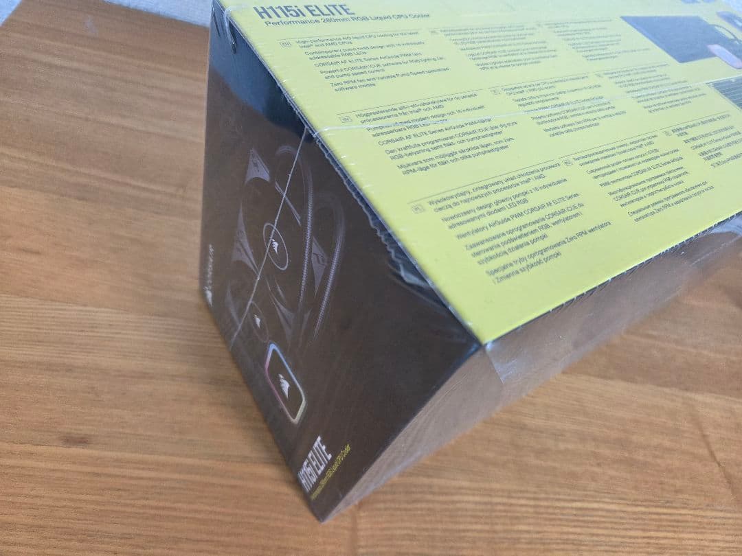 CORSAIR ICUE H115i RGB ELITE CPUクーラー　２個