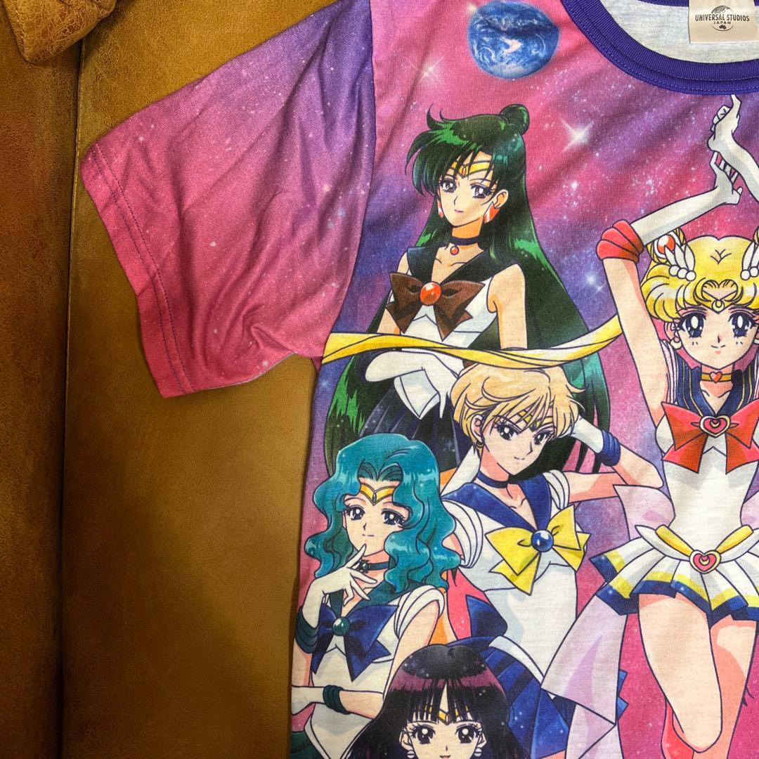 【レア】美少女戦士セーラームーン10戦士　USJ Tシャツ　平成レトロ　アニメ