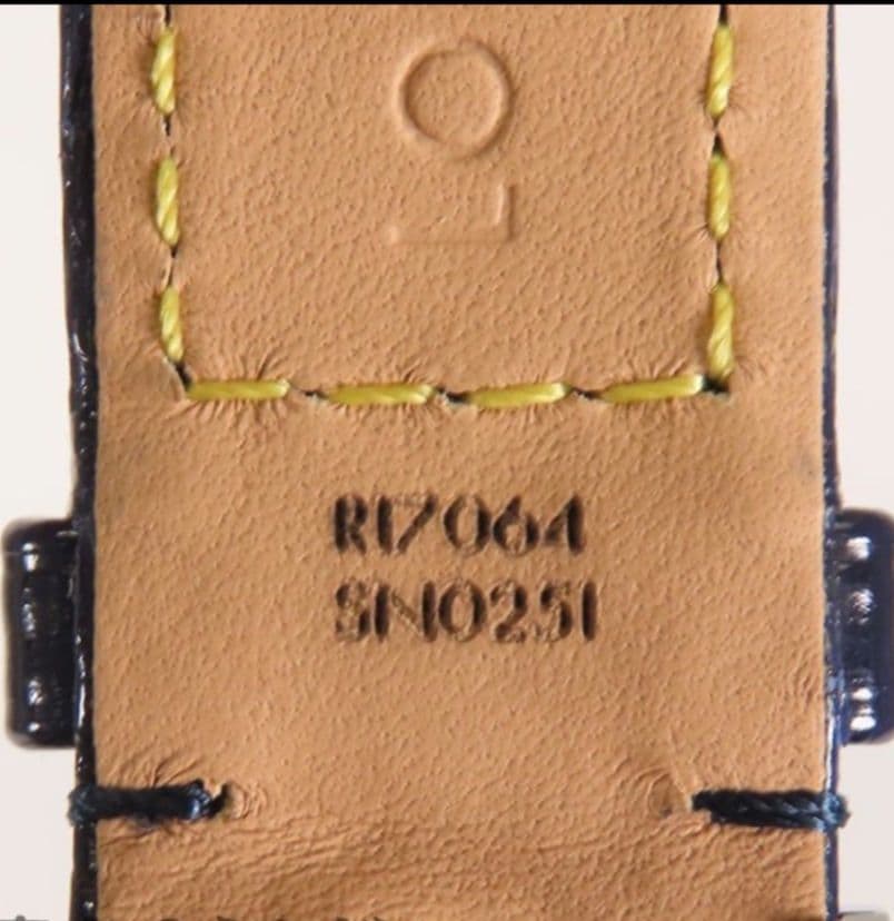 ルイヴィトン　タンブール　アリゲーターストラップ　M