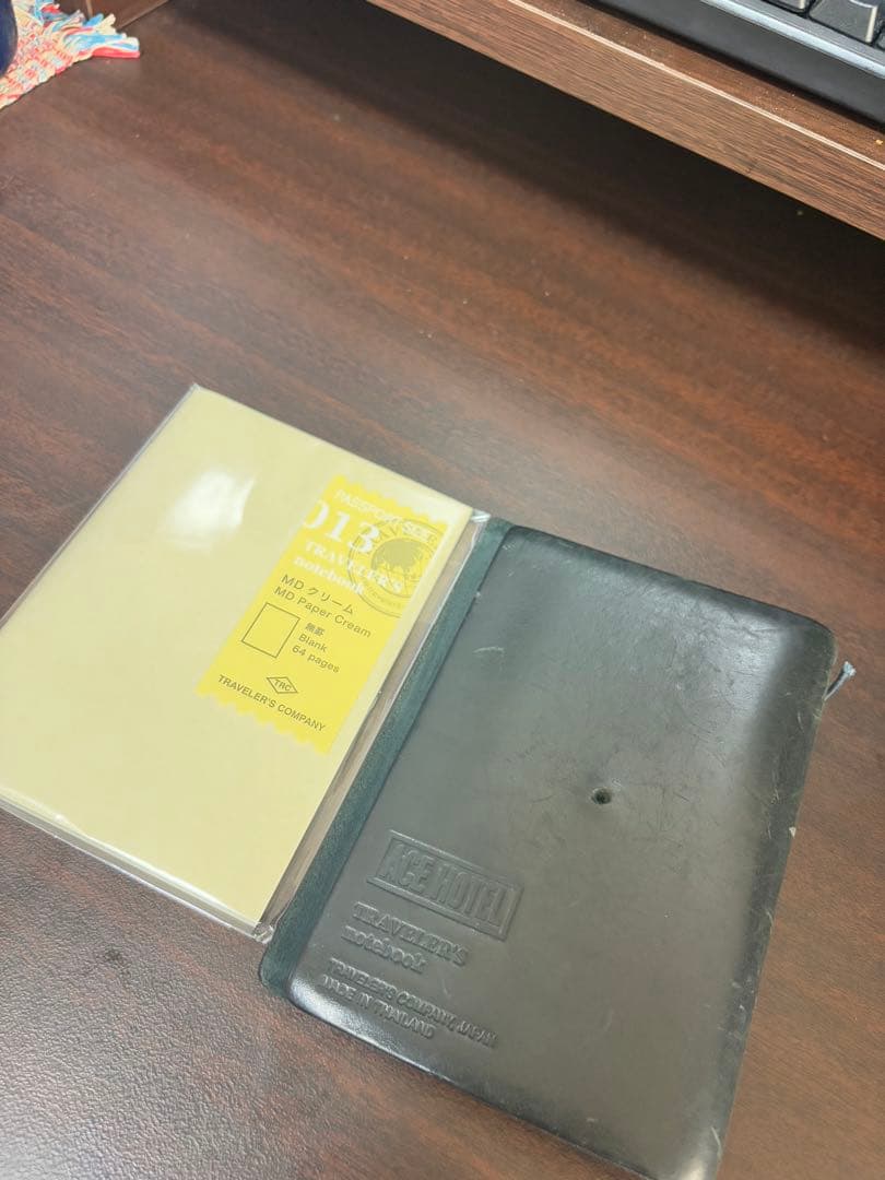 d*9様 トラベラーズノート ACE HOTEL ブルー パスポートサイズ