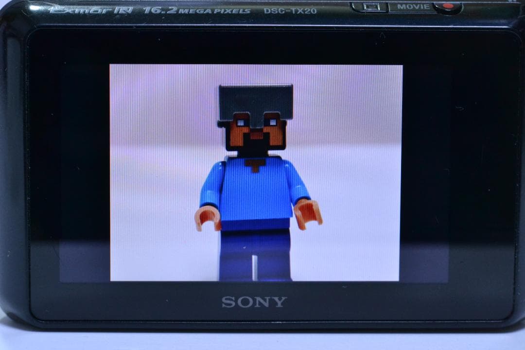 完動品 SONY Cyber-shot DSC-TX20 ブラック フタ注意