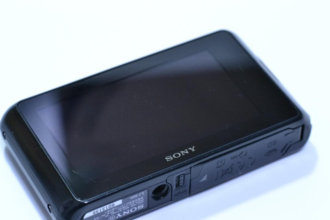 完動品 SONY Cyber-shot DSC-TX20 ブラック フタ注意