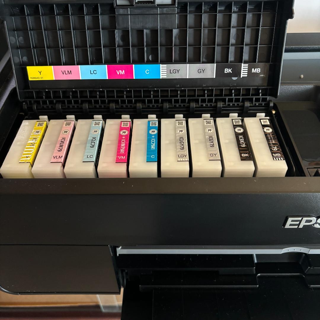 EPSON SC-PX5V II プリンター（優良品、純正インク４種６本付属）