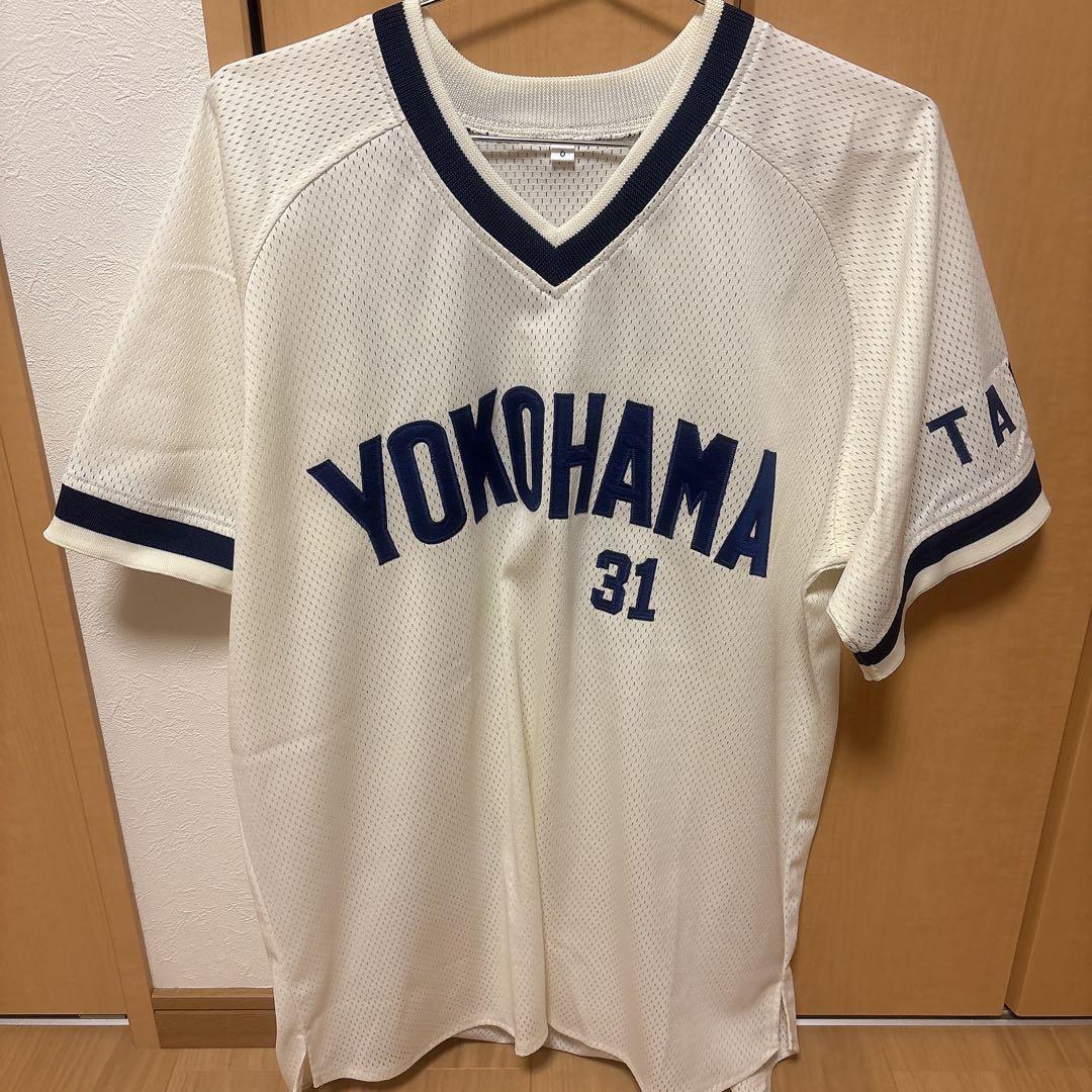 横浜　大洋ホエールズ　屋鋪要　ユニフォーム　O（XL）