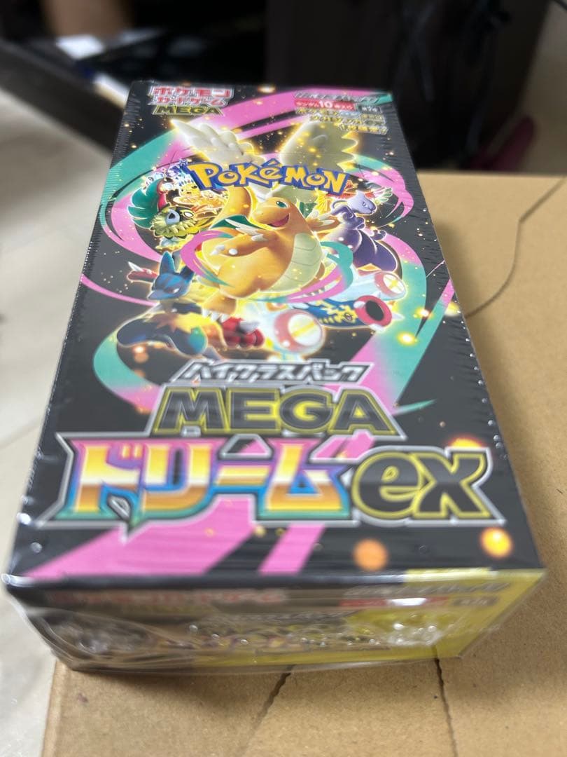 ポケモンカードゲーム MEGAドリームex BOX シュリンク付き