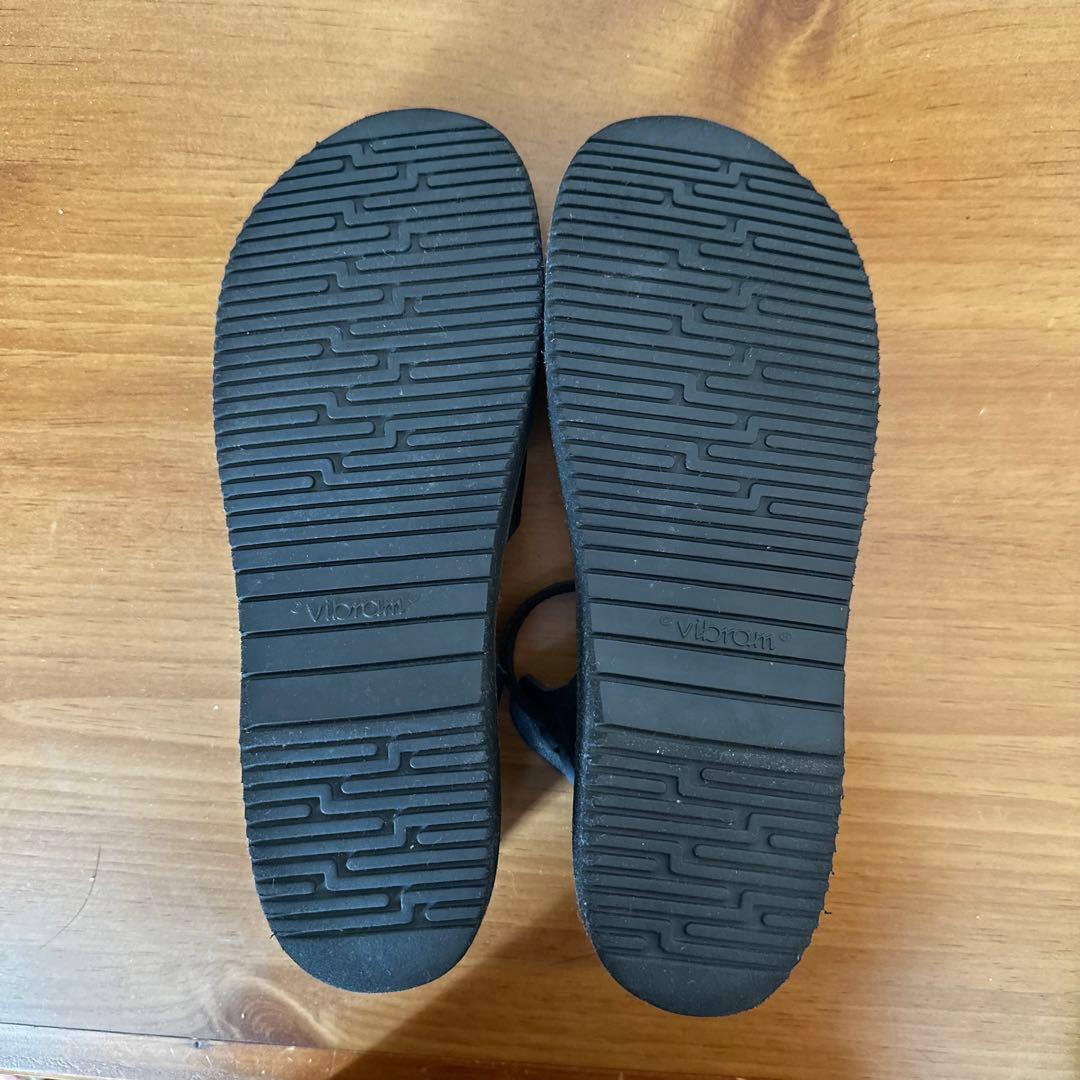 美品 オーロラシューズ ニューチャイニーズ 24cm 7c ブラック