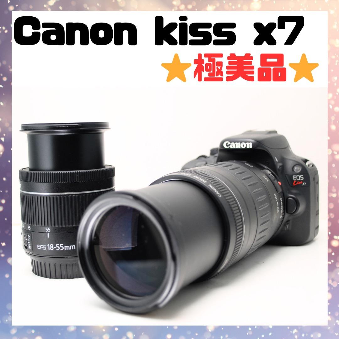 ✨Canon kiss x7✨新品級の外観で初心者おすすめ！