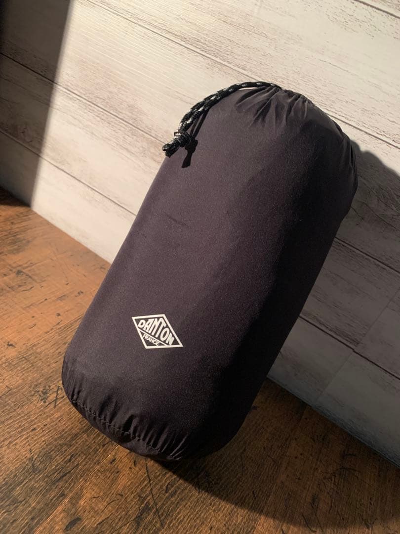 美品 DANTON Crewneck Down Black L