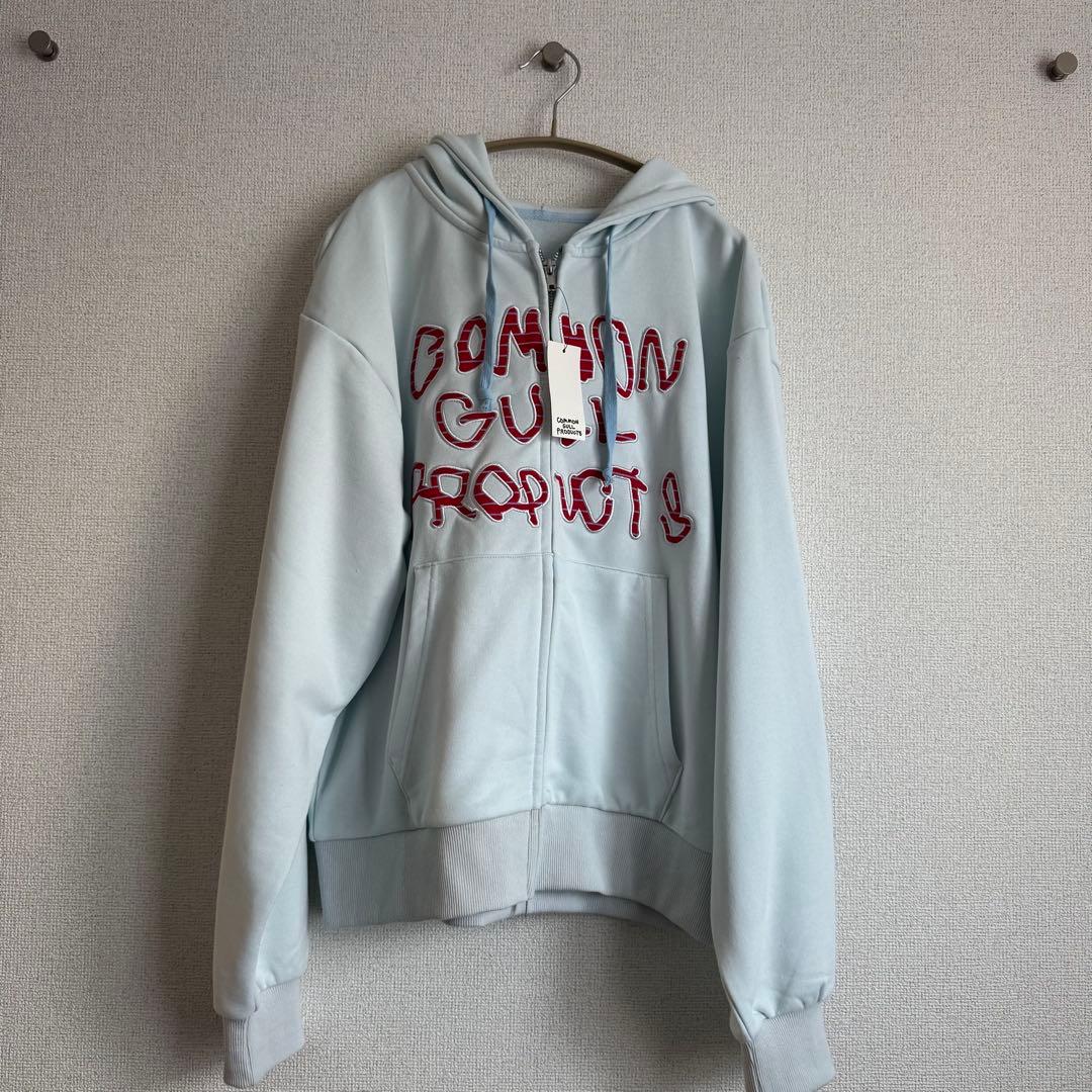 common gull products. パーカライトブルー M