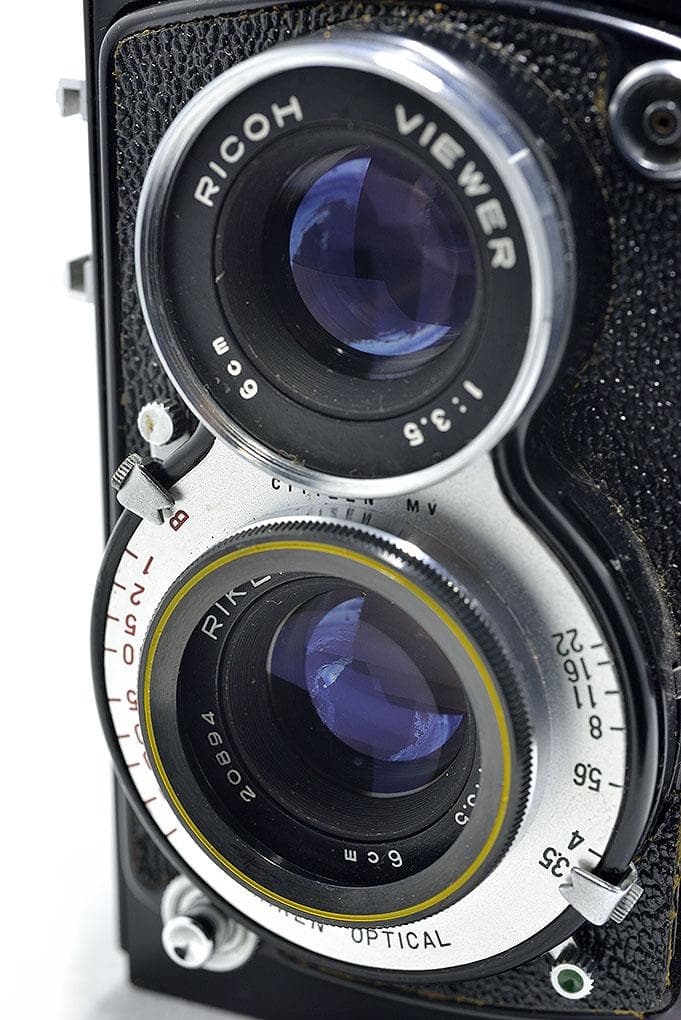 リコー スーパー４４ 二眼レフカメラ