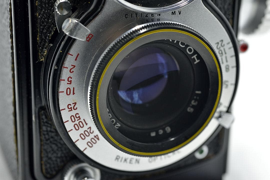 リコー スーパー４４ 二眼レフカメラ