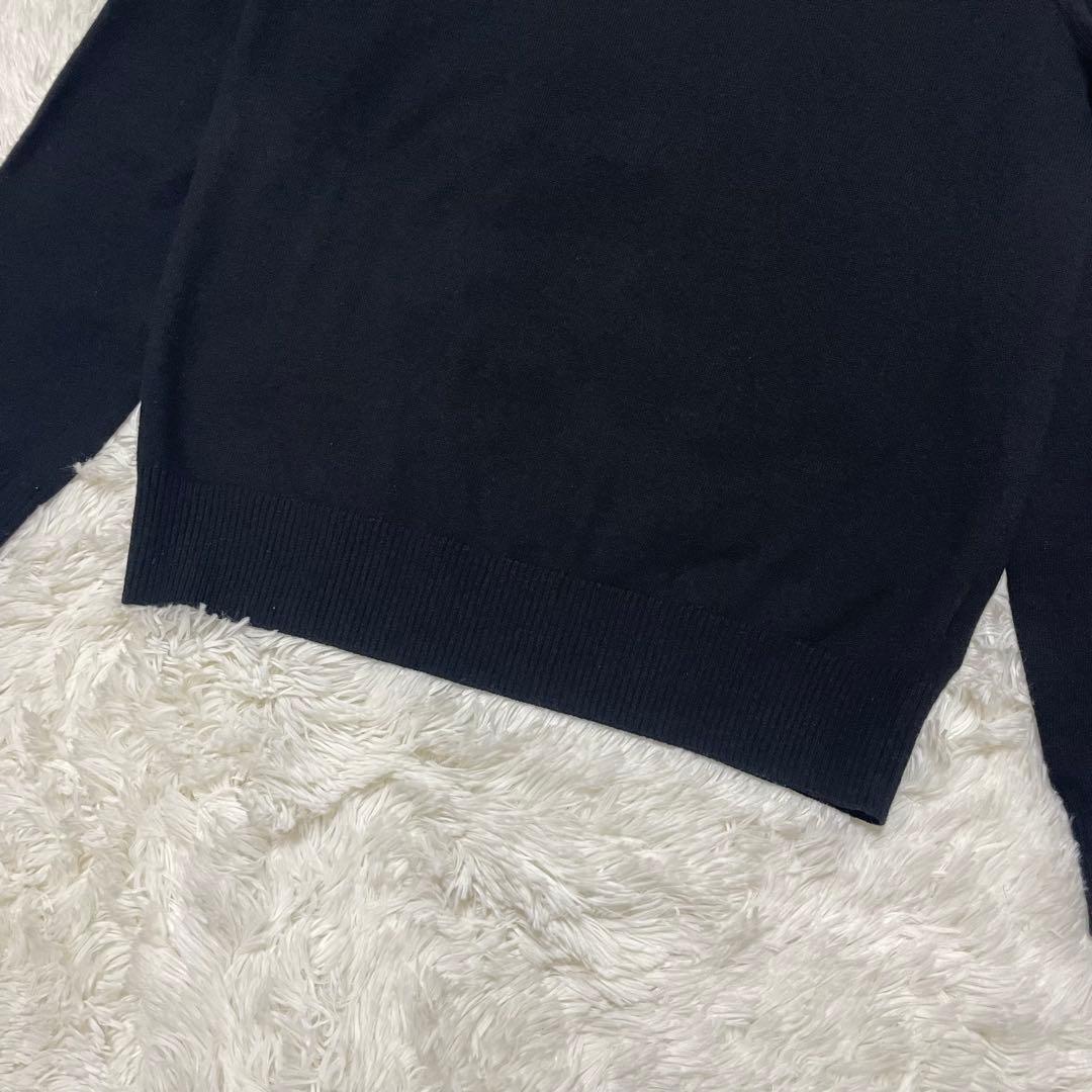 マルジェラ 2016AW エルボーパッチ ウール ニット ブラック Mサイズ