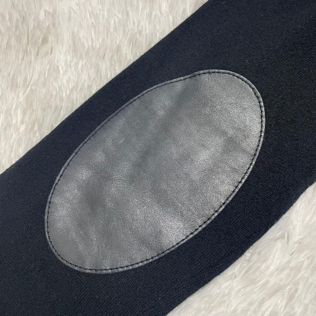 マルジェラ 2016AW エルボーパッチ ウール ニット ブラック Mサイズ