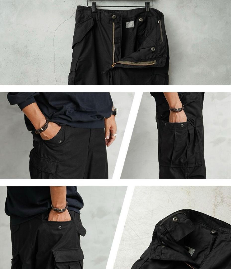 坂*太様 実物 米軍 M-65フィールドカーゴパンツ ウッドランド DEEP B