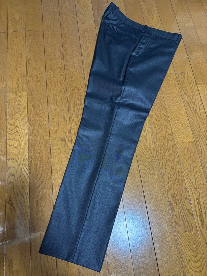 【美品】MODE RITORNO スリーピース スーツ グレー光沢 L 175