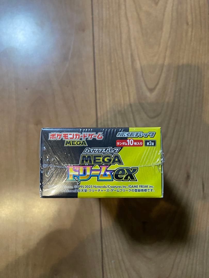 新品未開封ポケモンカードゲーム MEGAドリームex シュリンク付き