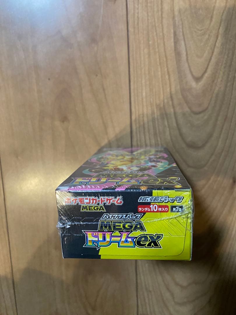新品未開封ポケモンカードゲーム MEGAドリームex シュリンク付き