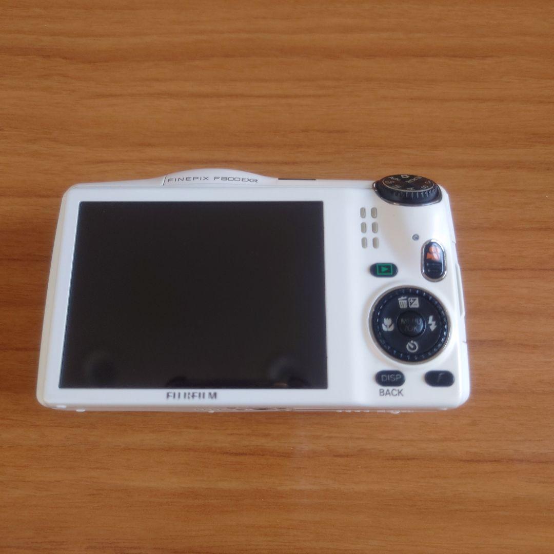 FUJIFILM EXR ホワイト コンパクトデジタルカメラ