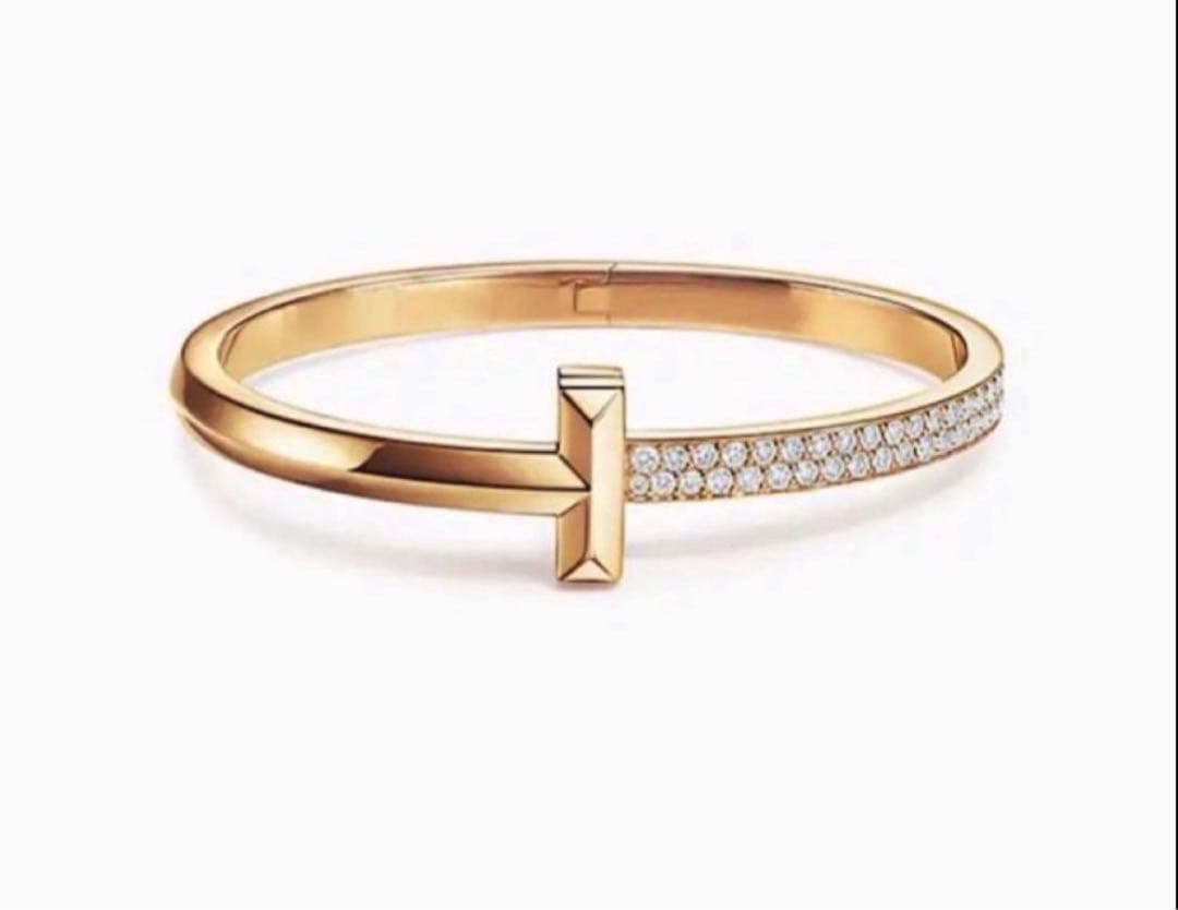 【⭐︎超希少‼︎ラスト1点⭐︎】オープンバングル　ブレスレット　シルバー　石あり