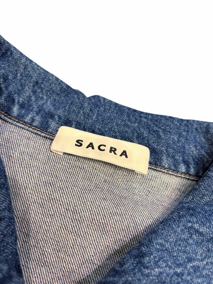 【未使用級】サクラSACRA 美品 24SS オーセンティック デニムジャケット