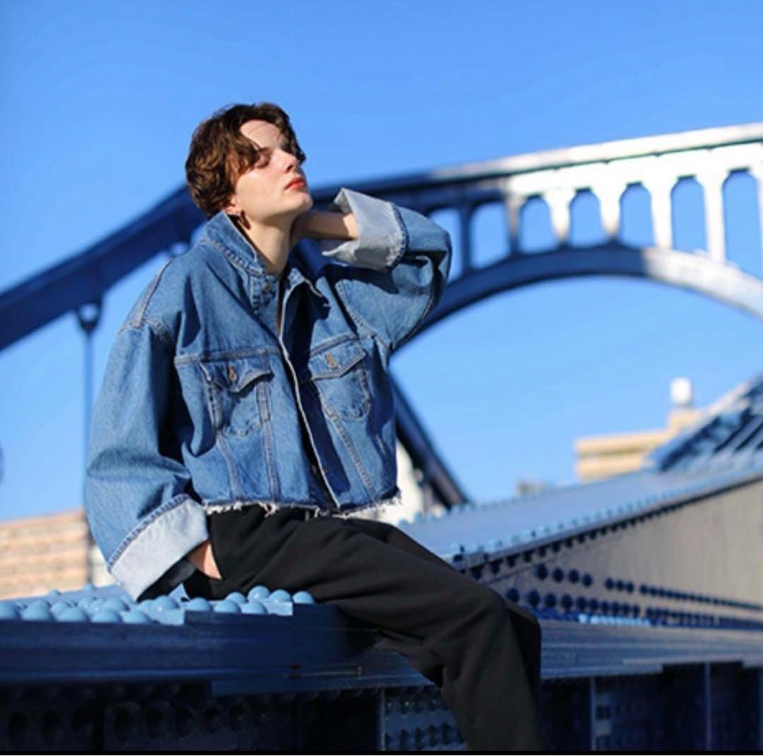 【未使用級】サクラSACRA 美品 24SS オーセンティック デニムジャケット