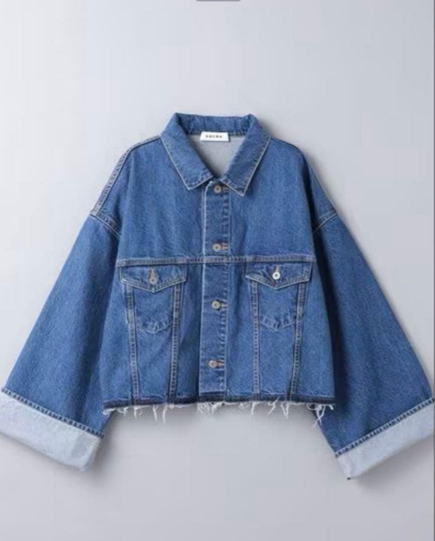 【未使用級】サクラSACRA 美品 24SS オーセンティック デニムジャケット