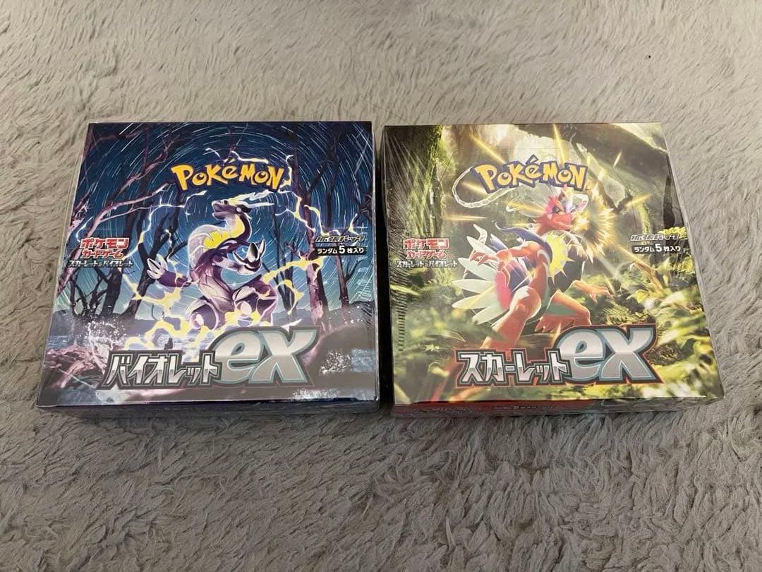 ポケモンカードゲーム　スカーレット　バイオレット　BOX シュリンク付き