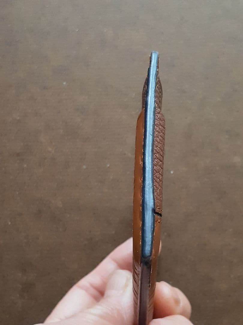 ロエベLOEWE カードケース 名刺入れ ブラウン パズル