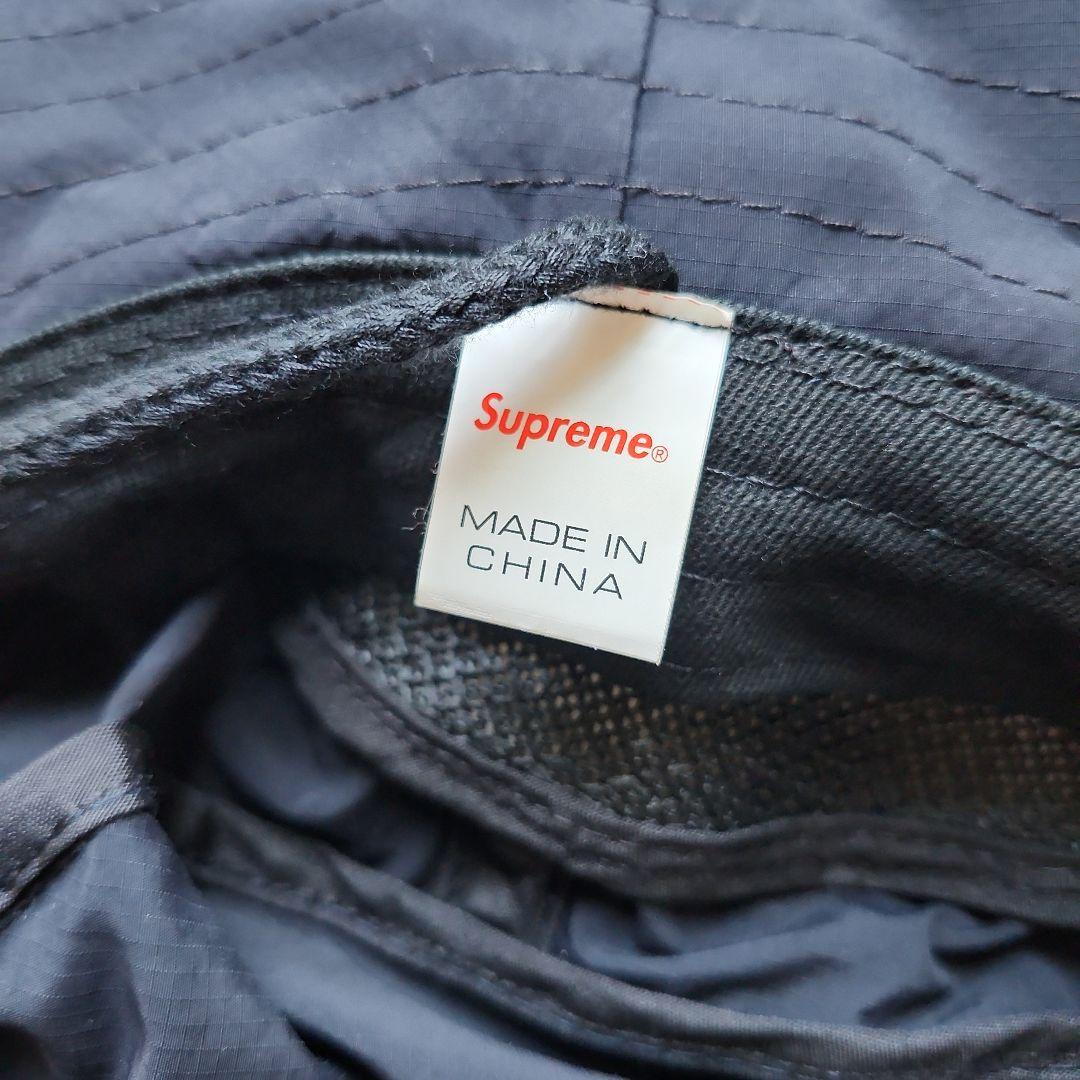 【未使用級】Supreme ブラック Flags Boonie ハット　国旗