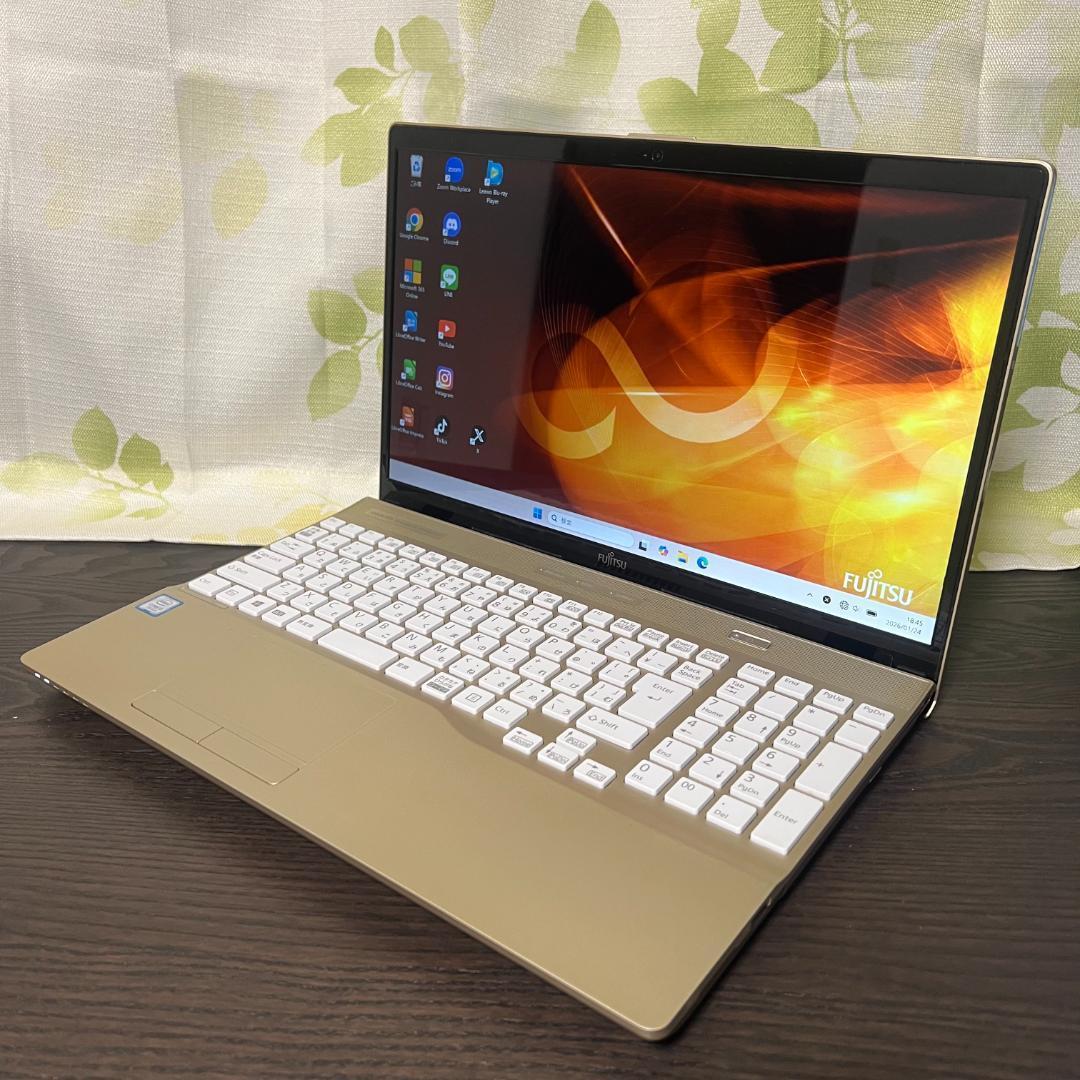 コスパ◎✨富士通 LIFEBOOK☆SSD256GB☆メモリ8GB☆Corei3