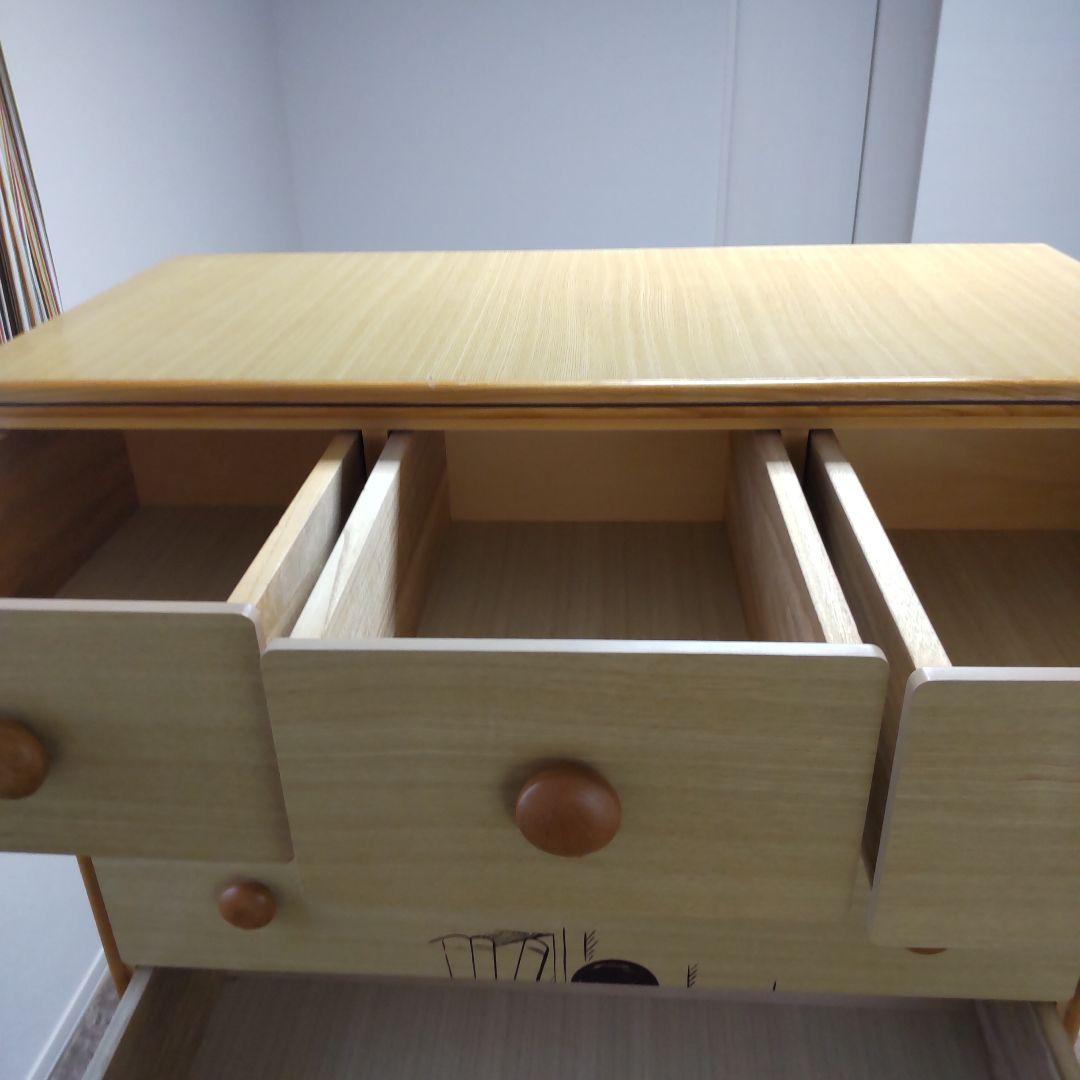 ミッキーマウス 木製引き出しタンス　値下げしました★