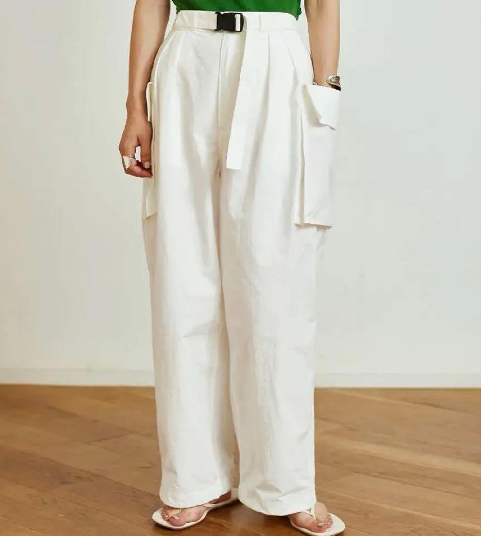 パンツ PHEENY Cotton nylon dump military pants